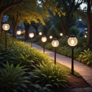 LED садово-парковые светильники для наружного освещения: виды, характеристики и применение