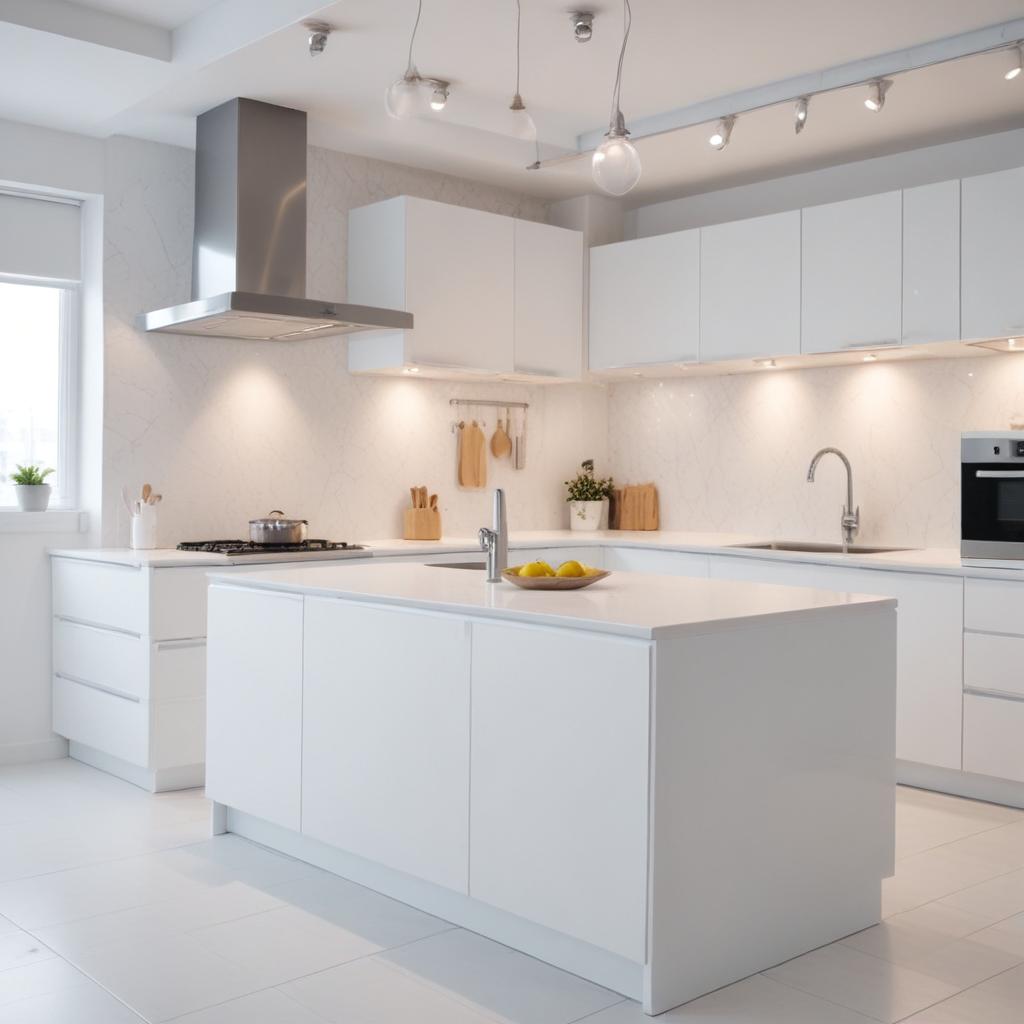 Белая кухонная мебель от производителя: как выбрать и на что обратить внимание