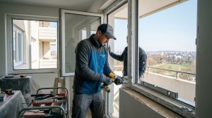 Установка ПВХ-окон для остекления квартир, балконов и коттеджей под ключ
